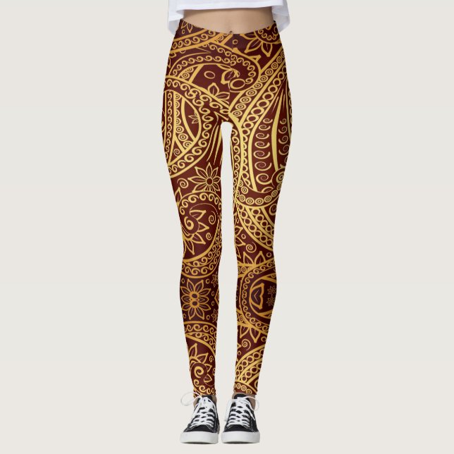 Leggings Oriental Ornament (Devant)