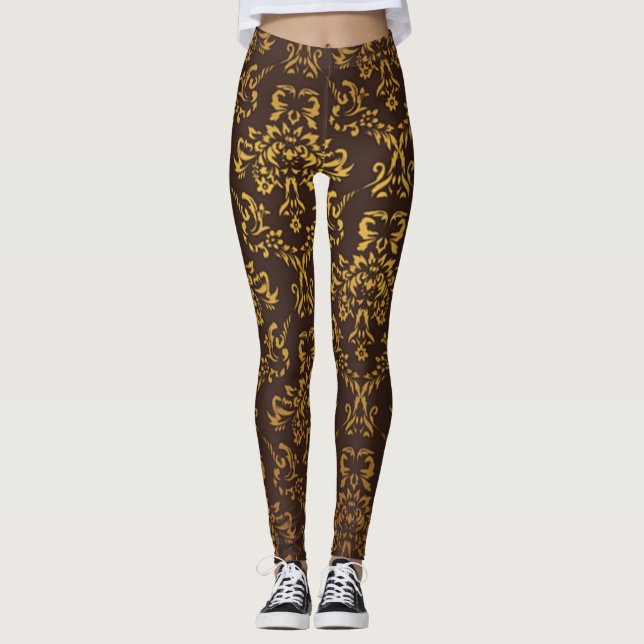 Leggings Ornement | Zazzle_Growshop. (Devant)