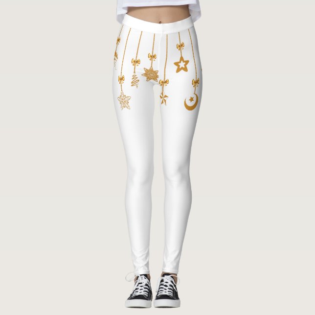 Leggings Ornements Gold String (Devant)