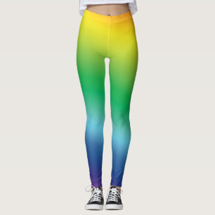 Leggings orteils drapeau arc-en-ciel couleurs lgbt lgbtq