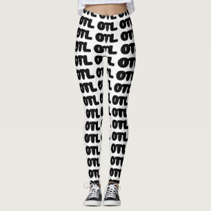 Leggings OTL Emoticon ~ Élang coréen