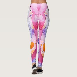 Leggings Ours nordique en aquarelle