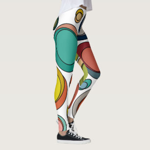 Leggings Ovales modernes du milieu du siècle