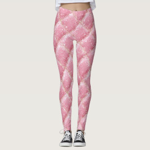 Leggings Paillettes roses Harlequin Glam