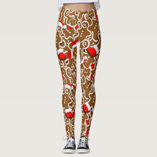 Leggings Pain d'épices homme Noël Père Noël