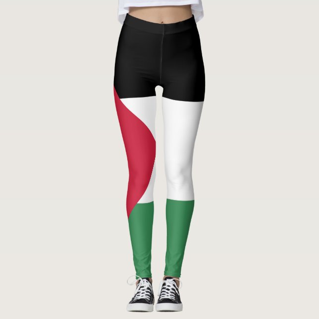 Leggings Palestine Flag Emblem (Devant)