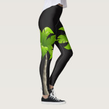 Leggings palmiers