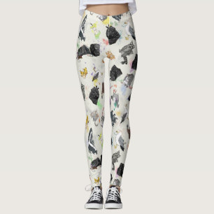 Leggings Panda et amis des ordures