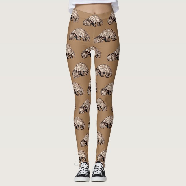 Leggings Pangolin mignon (Devant)