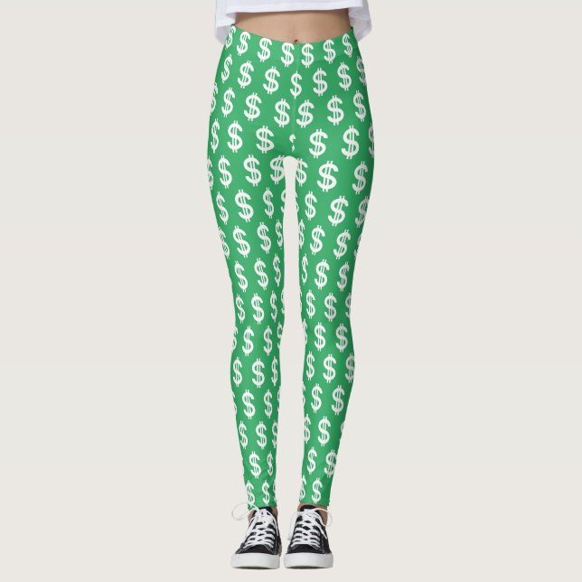 Leggings Panneau dollar (Devant)
