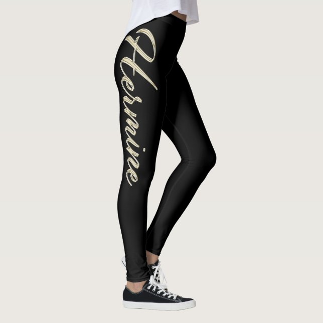 Leggings Pantalon blanc de Hermine (Droite)
