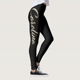 Leggings Pantalon de Carolina white gold