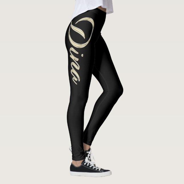 Leggings Pantalon de Dina white Gold (Droite)