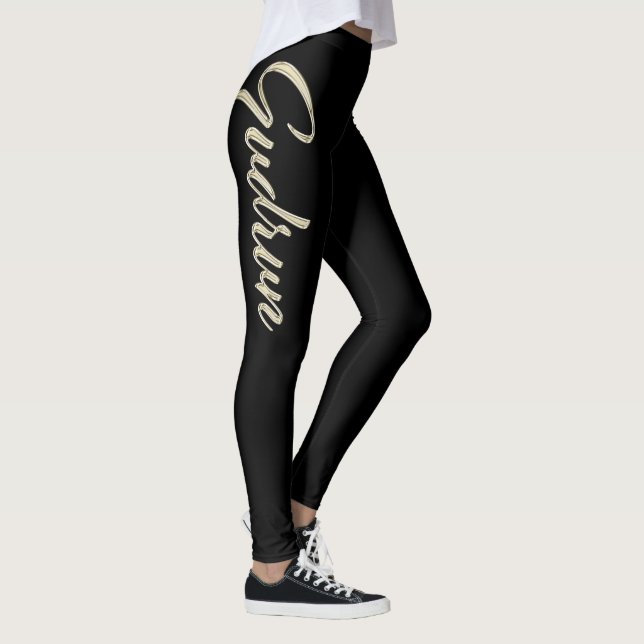 Leggings Pantalon de Gudrun white gold (Droite)
