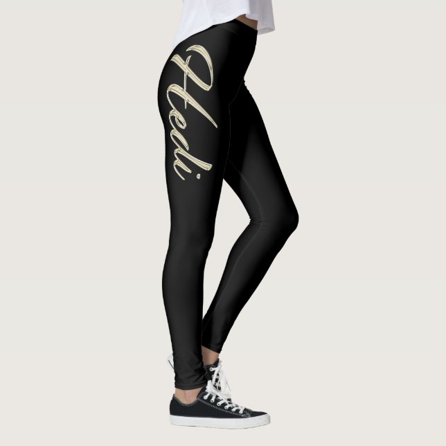 Leggings Pantalon de Hedi white gold (Droite)
