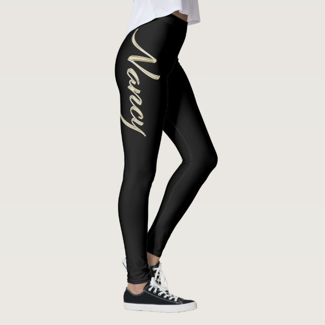 Leggings Pantalon de Nancy white gold (Droite)