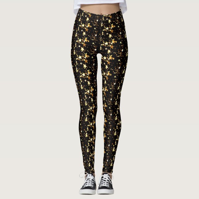 Leggings Pantalon de partie de nouvelle année (Devant)