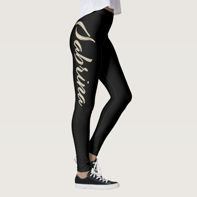 Leggings Pantalon de Sabrina white gold (Droite)