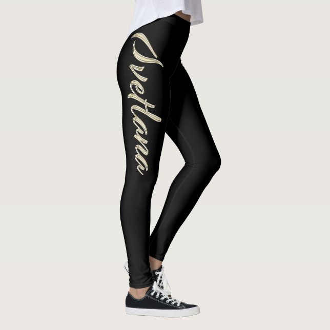 Leggings Pantalon de Svetlana white gold (Droite)