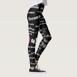 Leggings Pantalon de yoga inspirant