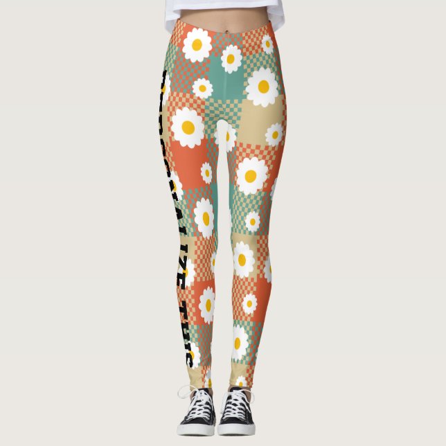Leggings Pantalon de yoga personnalisé (Devant)