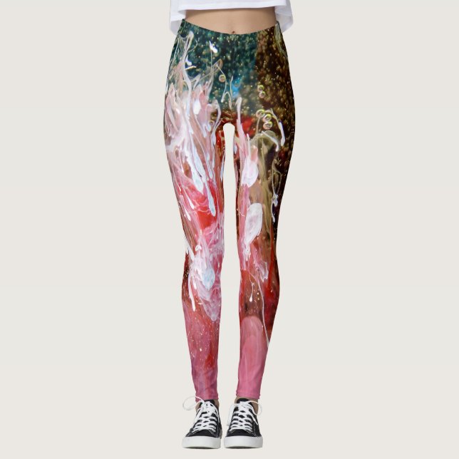 Leggings Pantalon humanitaire de yoga (Devant)