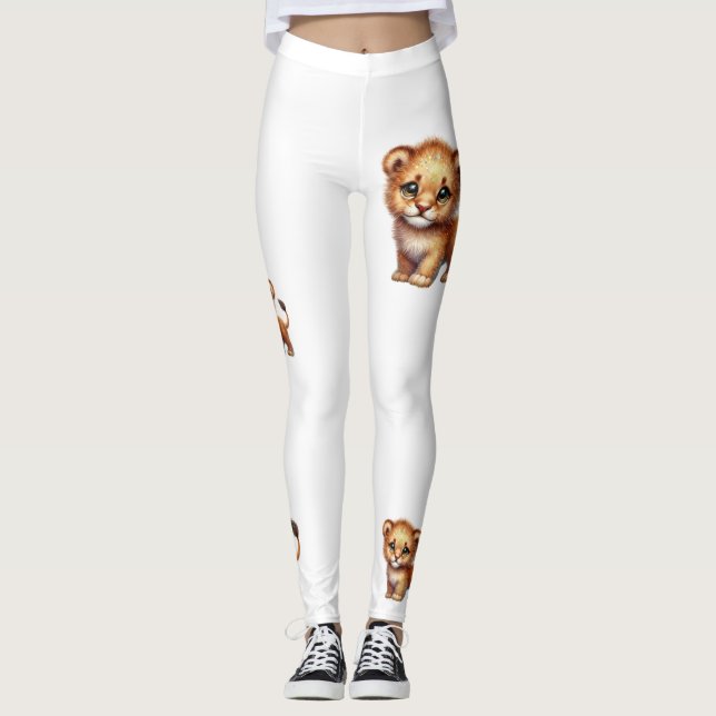 Leggings pantalon lionceau (Devant)