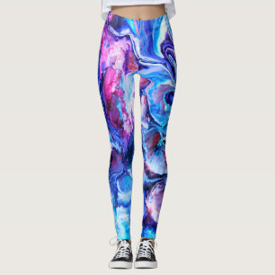 Leggings Pantalon liquide de yoga d'art
