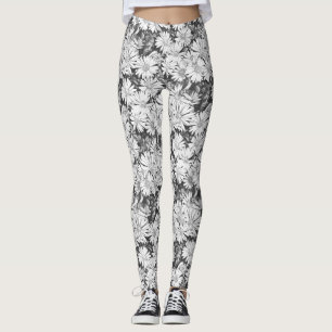 Leggings Pantalons à fleurs d'abeilles