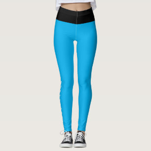 Leggings Pantalons bleus de baseball féminin ou de softbal