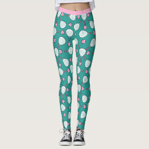 Leggings Pantalons d'alimentation 🎾 Minty Padel