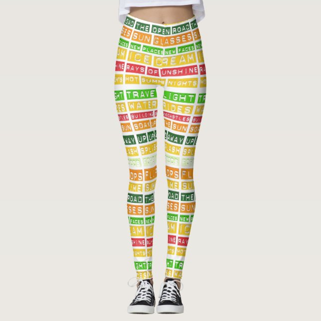 Leggings Pantalons de yoga de jambes extensibles (Devant)