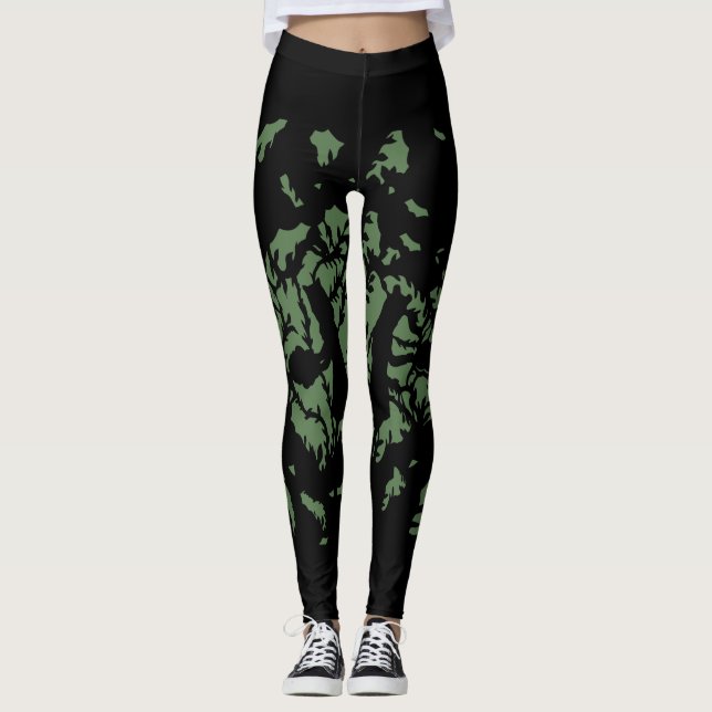 Leggings PaperCut Garden (Devant)