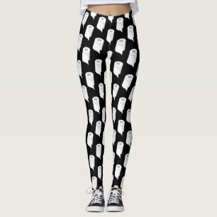 Leggings Papier de toilette Roll Funny Thème de quarantain