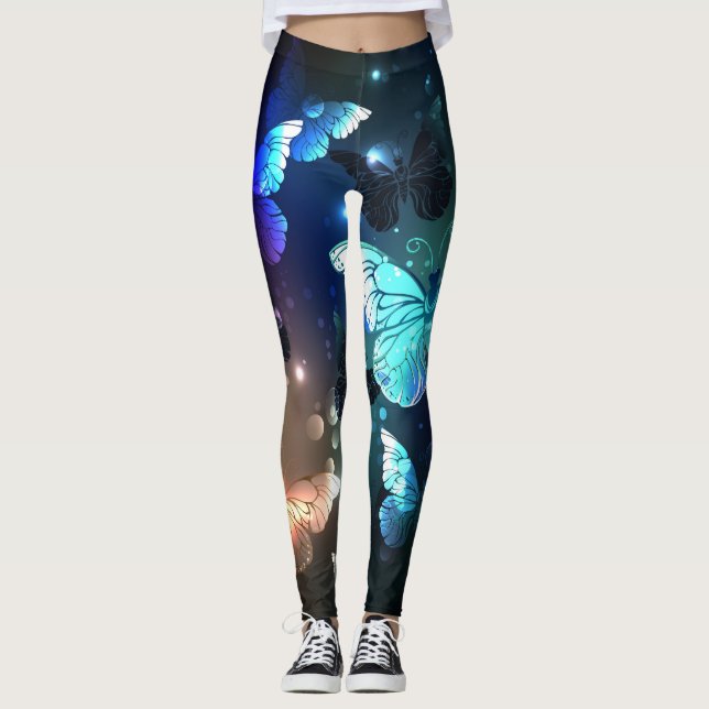 Leggings Papillon de nuit (Devant)