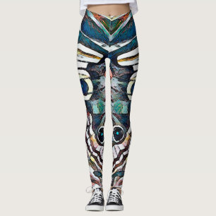 Leggings Papillon Monarque Abstrait