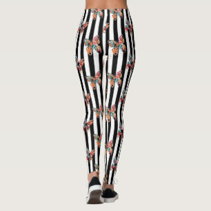Leggings Papillon multicolore