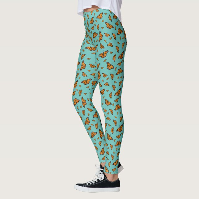Leggings Papillons monarques (Gauche)