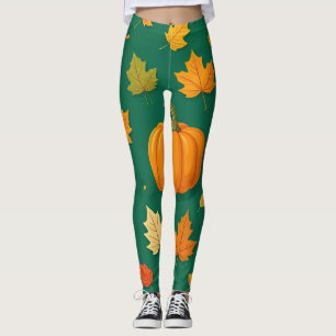 Leggings Parade de citrouilles