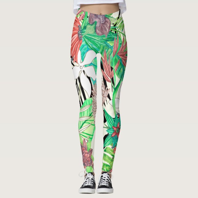 Leggings Paradis floral II (Devant)