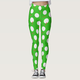 Leggings Parcours de golf à motifs