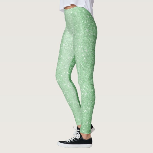 Leggings - Parkling Green Ombre (Gauche)