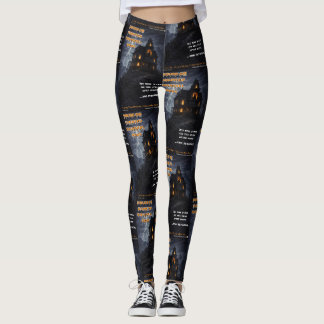 Leggings Parodie du pic de l'écureuil hanté