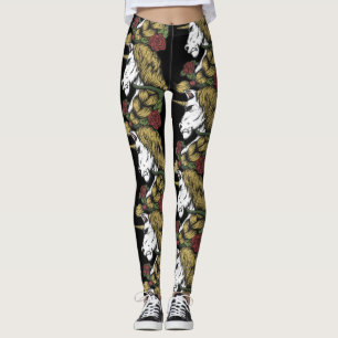 Leggings Parti Unicorn guerrier
