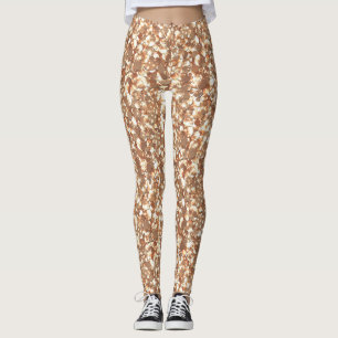 Leggings Parties scintillant transparente étincelle paillet