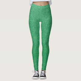 Leggings Parties scintillant verte, Étincelle, Arrière - pl