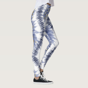 Leggings Parties scintillant violet tendance Tie Tee Leggin