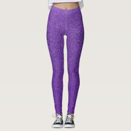 Leggings Parties scintillant violette, Étincelle, Arrière -