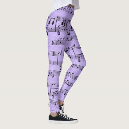Leggings Partition violette