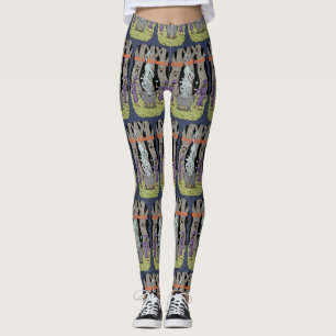 Leggings Pas ce qu'ils attendaient Joyeux Halloween